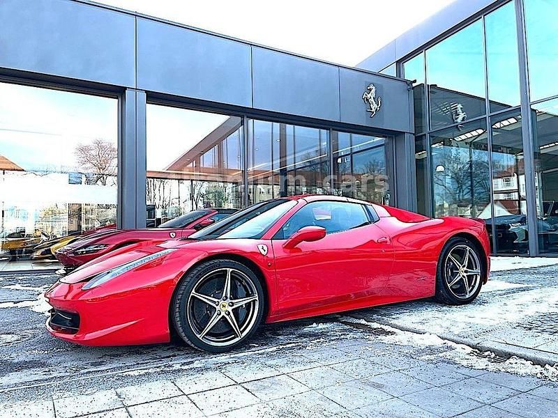 Gebraucht Ferrari 458 570 PS (419 kW) 2014 Rot Cabrio