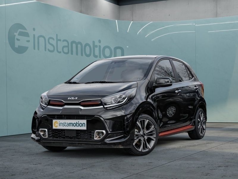 Schwarz Gebraucht 2024 Kia Picanto GT-Line Kleinwagen | 20.270 € (Teuer) - Bild 1/4