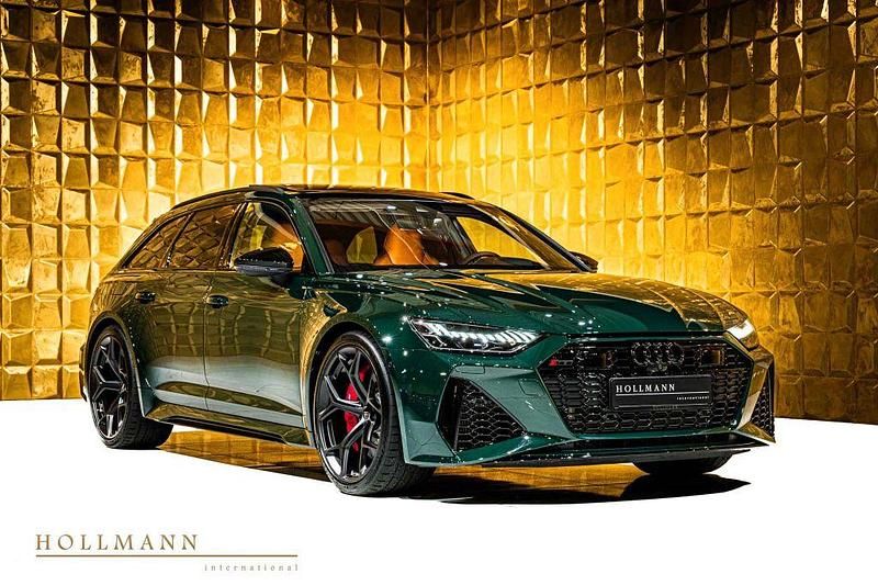 Goodwood green Neu 2025 Audi RS6 Performance Kombi | 166.362 € (Teuer) - Bild 1/4