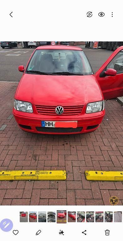 Rot Gebraucht 2000 VW Polo Basis Limousine | 750 € (Fairer Preis) - Bild 1/4