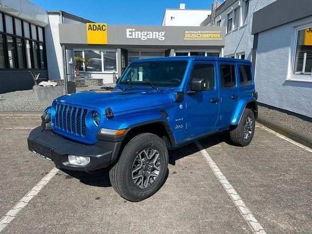 Blau Gebraucht 2023 Jeep Wrangler Sahara SUV | 69.999 € (Teuer) - Bild 1/4
