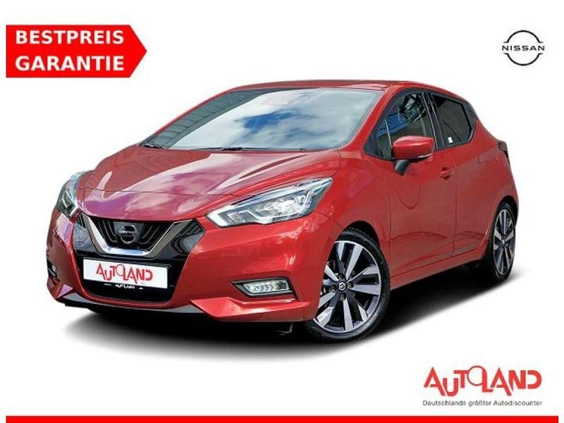 Rot metallic (metallic) Gebraucht 2020 Nissan Micra Kleinwagen | 13.890 € (Fairer Preis) - Bild 1/4