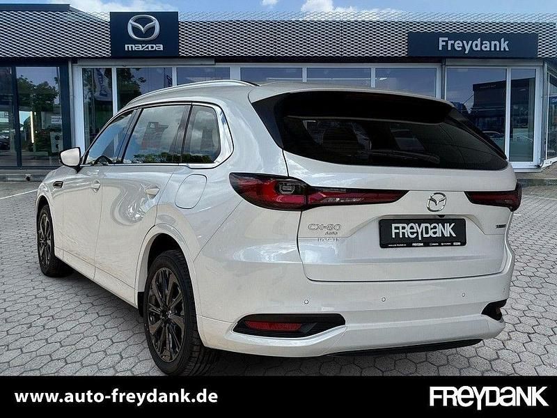 Neu Mazda CX-80 Homura-Line 328 PS (241 kW) 2025 Rhodium white SUV