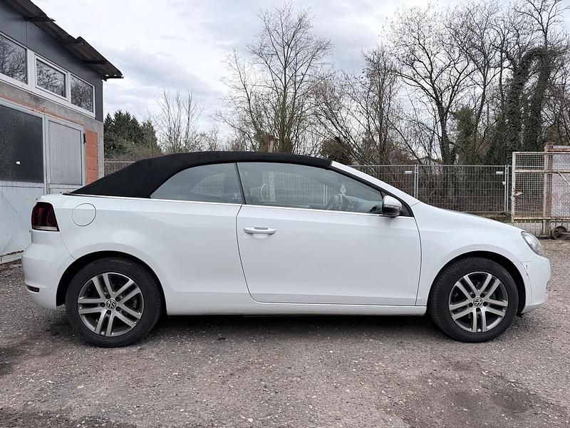 Gebraucht VW Golf Cabriolet 105 PS (77 kW) 2012 Weiß Cabrio