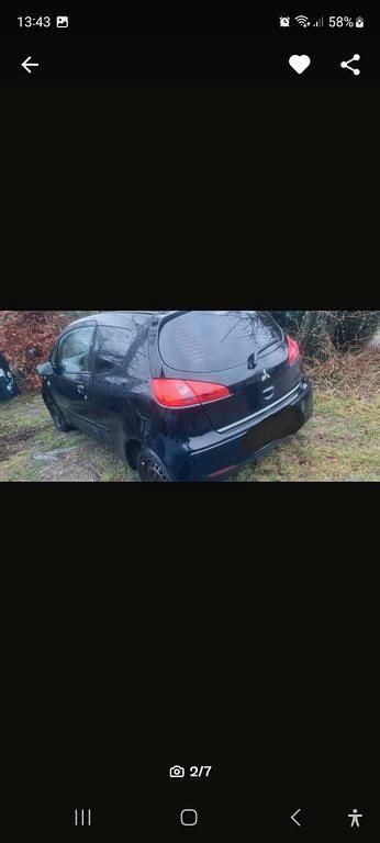 Gebraucht Mitsubishi Colt 75 PS (55 kW) 2007 Schwarz Limousine