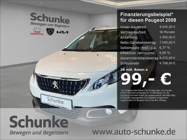 Used Peugeot 2008 Active 82 HP (60 kW) 2019 SUV