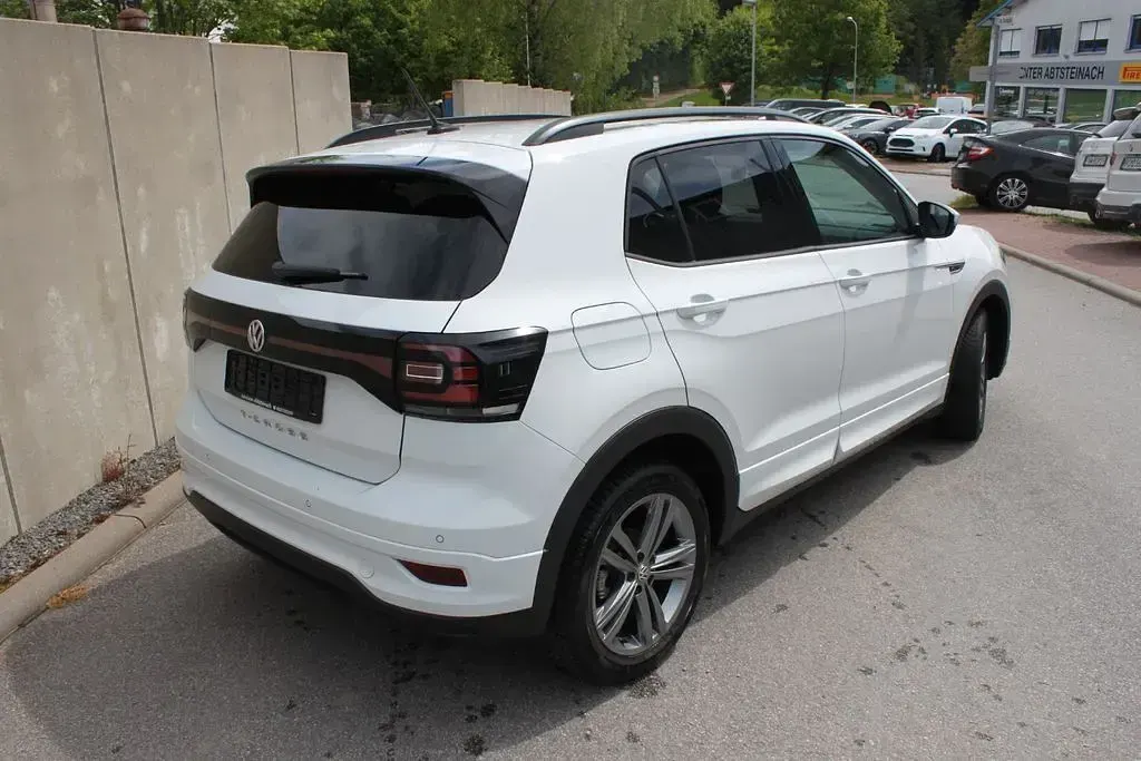 Gebraucht VW T-Cross R-line 116 PS (85 kW) 2019 Weiß SUV