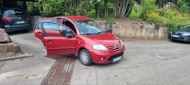 Rot Gebraucht 2007 Citroën C3 Kleinwagen | 500 € (Superpreis) - Bild 1/4
