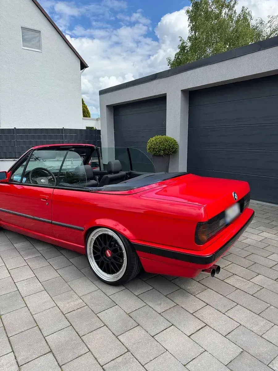 Gebraucht BMW 318 Cabriolet Performance 113 PS (83 kW) 1992 Rot Cabrio