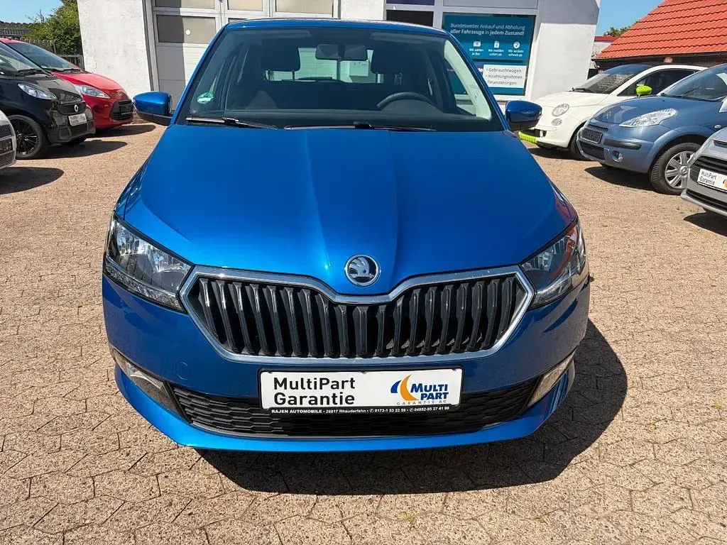 Gebraucht Skoda Fabia Ambition 75 PS (55 kW) 2019 Blau Kleinwagen