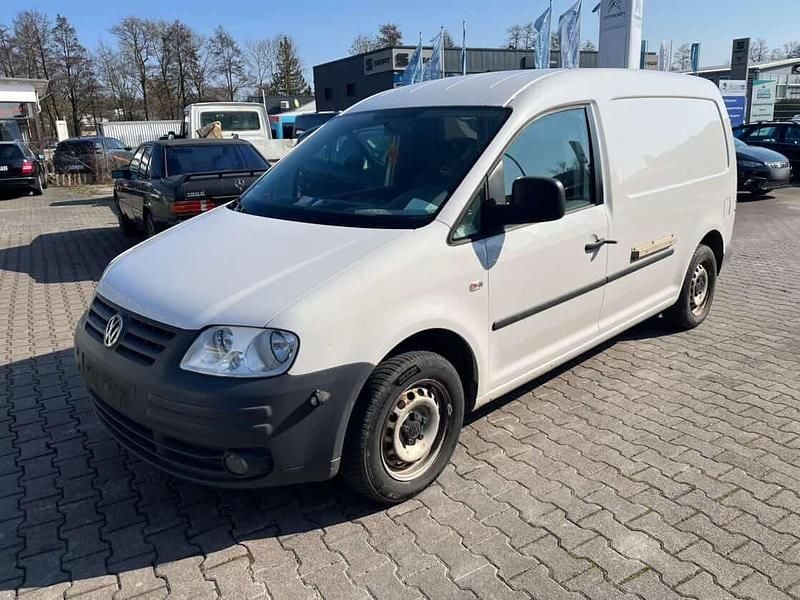 Gebraucht VW Caddy Maxi 105 PS (77 kW) 2010 Weiß Van / Kleinbus