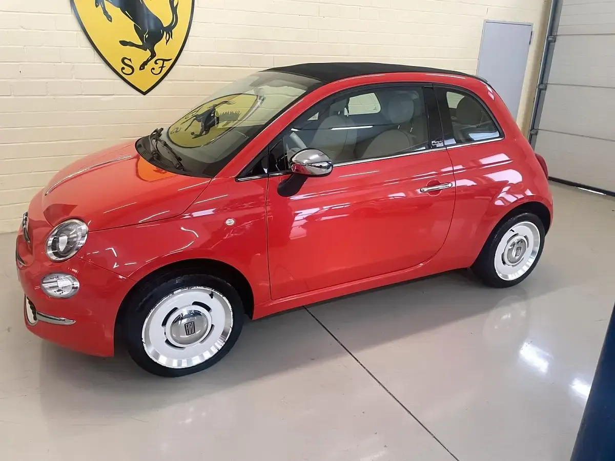Gebraucht Fiat 500C 69 PS (50 kW) 2017 Orange Cabrio