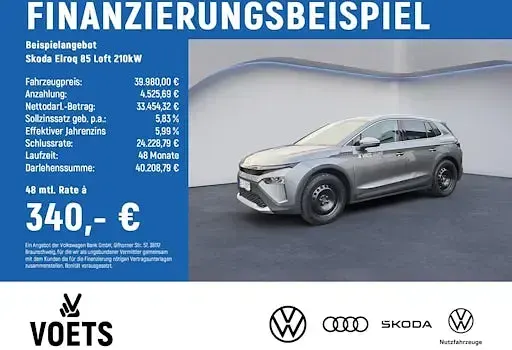 Gebraucht Skoda Elroq Loft 210 kW (286 PS) 2025 Grau SUV