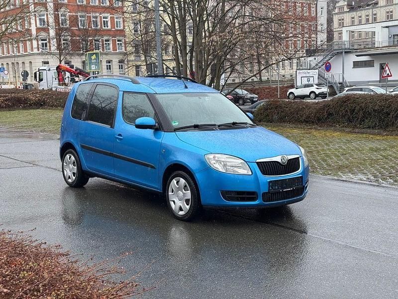 Gebraucht Skoda Roomster Plus Edition 105 PS (77 kW) 2008 Blau Van / Kleinbus