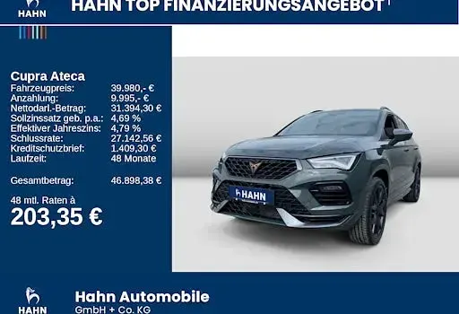 Neu Cupra Ateca 190 PS (139 kW) 2026 Grün SUV