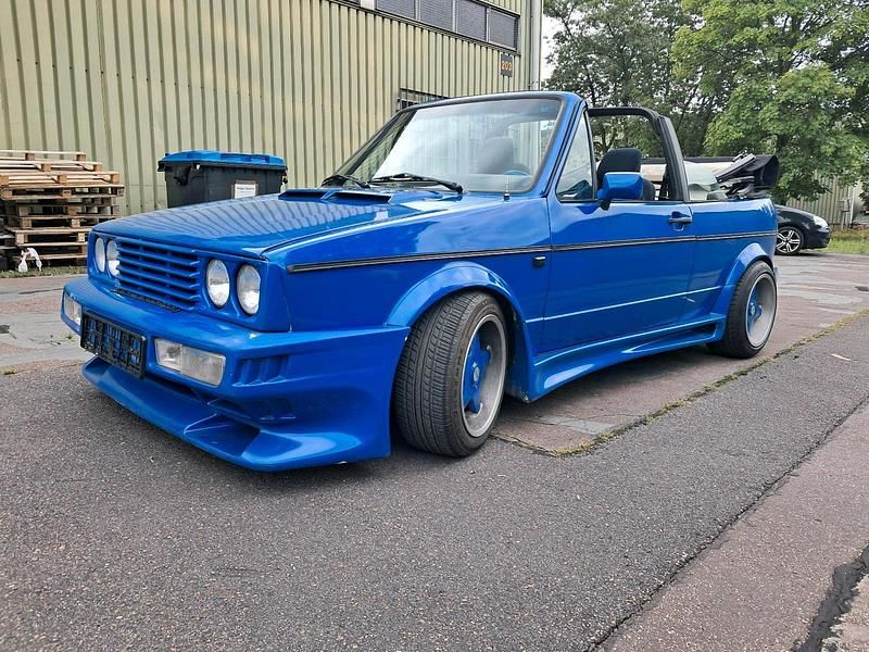 Blau Gebraucht 1992 VW Golf Cabriolet Cabrio | 11.000 € - Bild 1/4