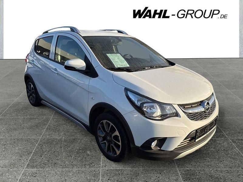 Gebraucht Opel Karl Rocks 73 PS (53 kW) 2019 Weiß Kleinwagen