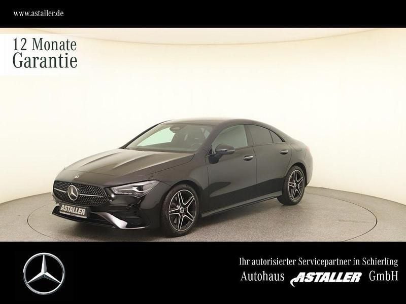 Schwarz Gebraucht 2023 Mercedes CLA220 AMG line Limousine | 35.899 € (Guter Preis) - Bild 1/4