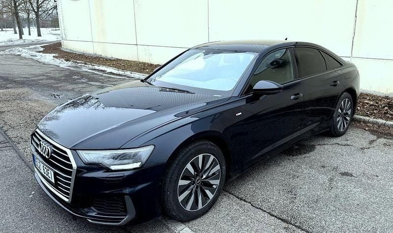 Blau Gebraucht 2021 Audi A6 Business Plus Limousine | 25.590 € (Fairer Preis) - Bild 1/4