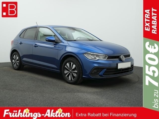 Blau Gebraucht 2024 VW Polo IQ Drive Limousine | 18.450 € (Guter Preis) - Bild 1/4