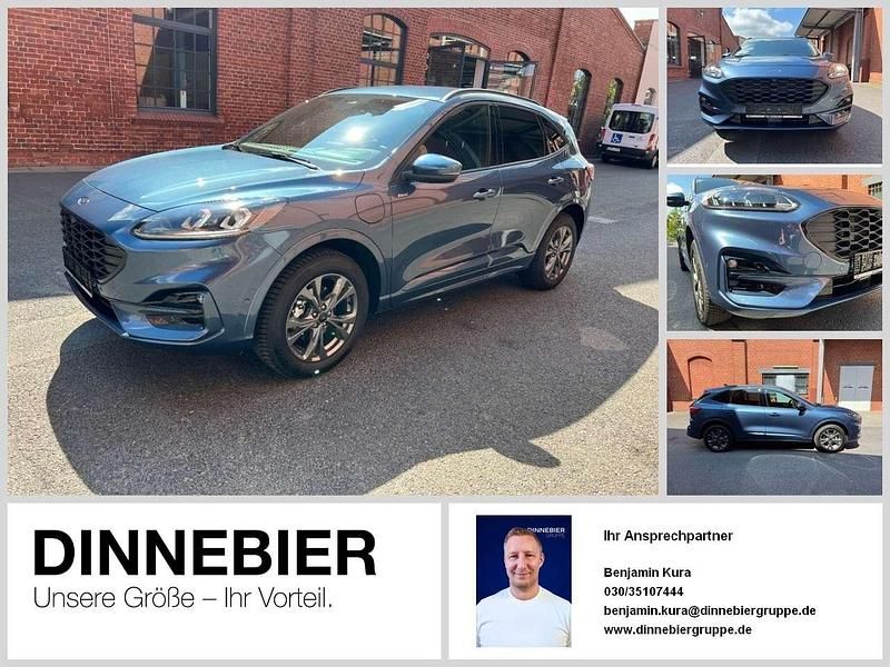Blau (metallic) Gebraucht 2021 Ford Kuga ST-Line X SUV | 22.759 € (Guter Preis) - Bild 1/2