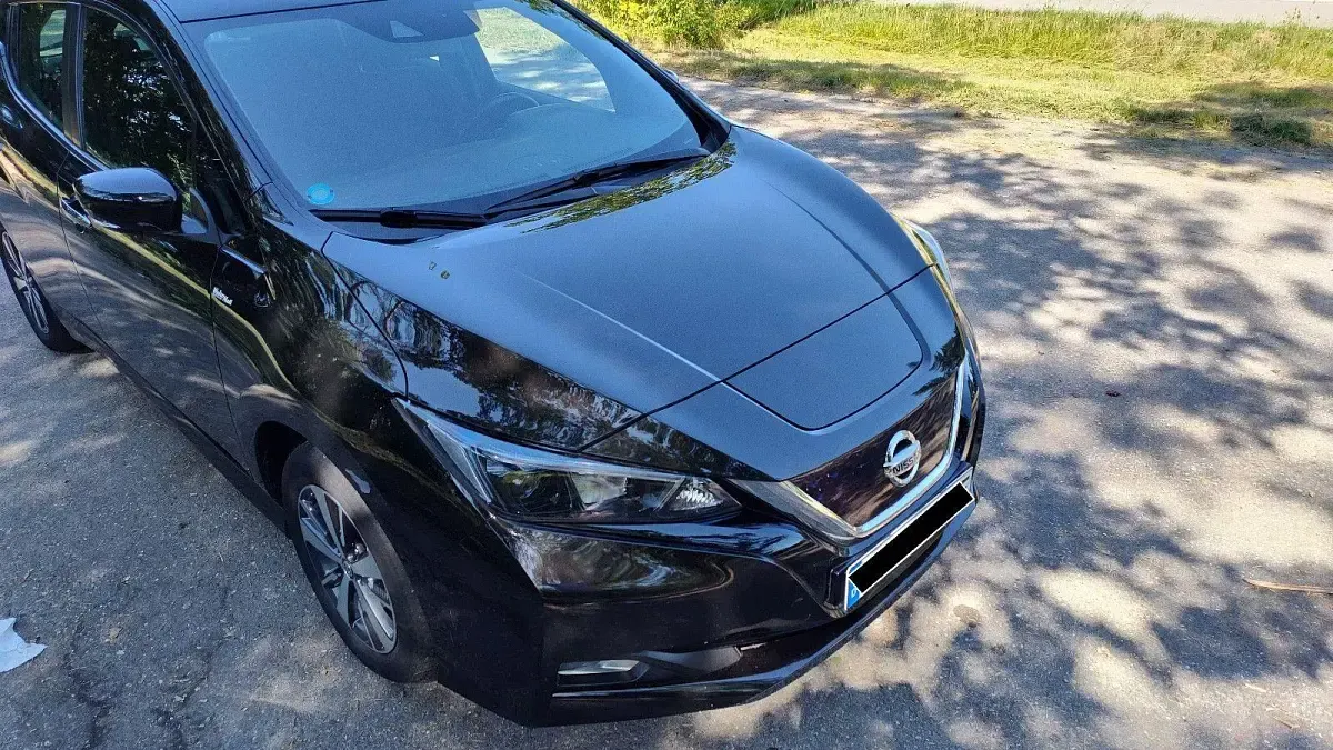 Gebraucht Nissan Leaf 110 kW (150 PS) 2021 Schwarz Kleinwagen
