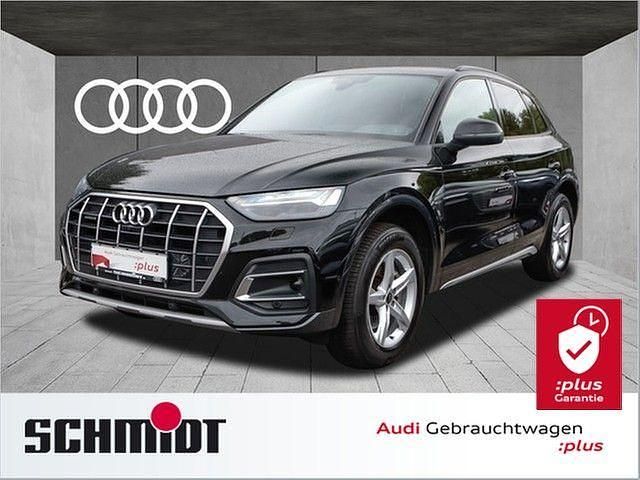 Mythosschwarz metallic Gebraucht 2024 Audi Q5 Advanced SUV | 41.840 € (Superpreis) - Bild 1/2
