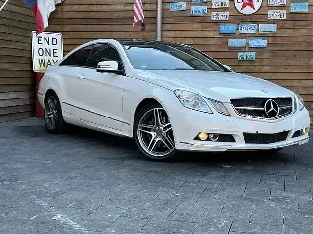 Brugt Mercedes E350 Edition 272 HK (200 kW) 2010 Hvid Coupe