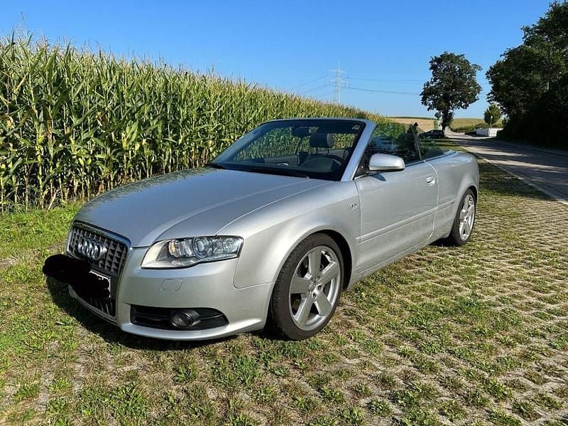Gebraucht Audi A4 Cabriolet S-Line 233 PS (171 kW) 2009 Silber Cabrio