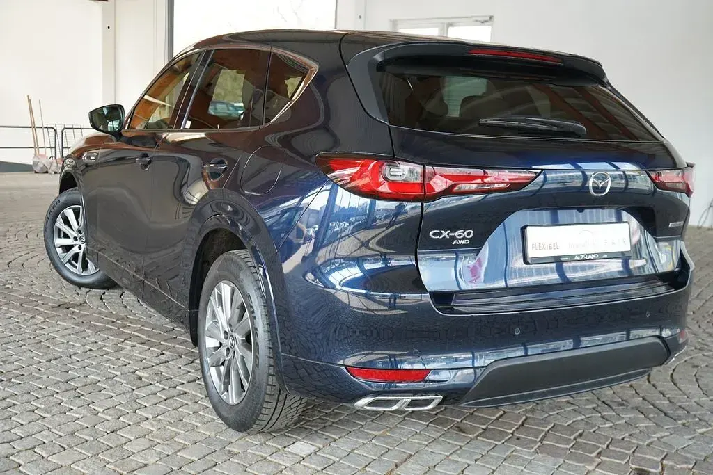 Gebraucht Mazda CX-60 Exclusive-Line 254 PS (186 kW) 2023 Blau SUV