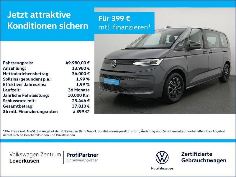Gebraucht VW Multivan Basis 150 PS (110 kW) 2025 Pure grey Van