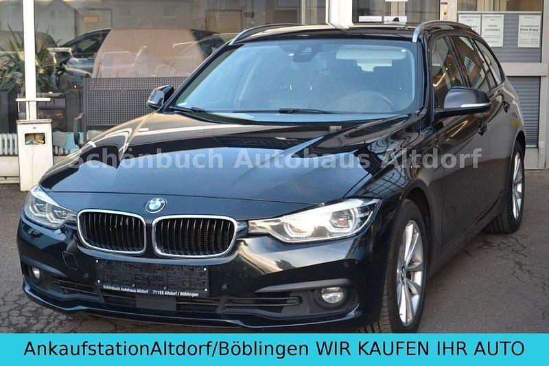 Schwarz Gebraucht 2015 BMW 330 Advantage Kombi | 9.990 € (Fairer Preis) - Bild 1/4