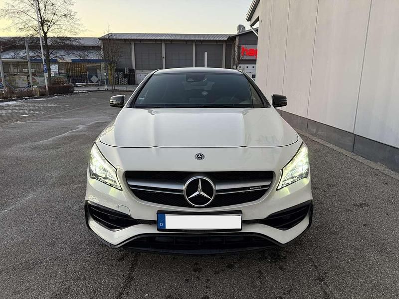 Gebraucht Mercedes CLA45 AMG Shooting Brake AMG 381 PS (280 kW) 2018 Weiß Kombi