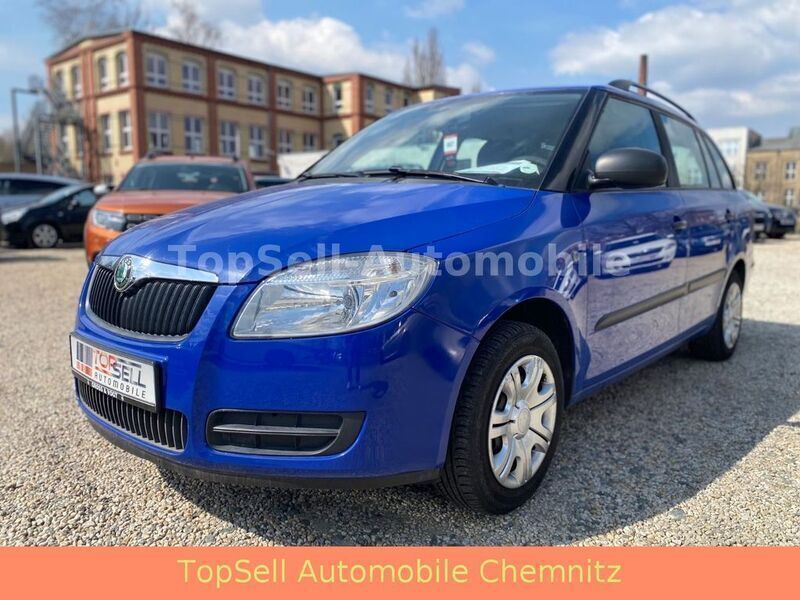 Blau Gebraucht 2009 Skoda Fabia Classic Kombi | 1.690 € (Guter Preis) - Bild 1/4