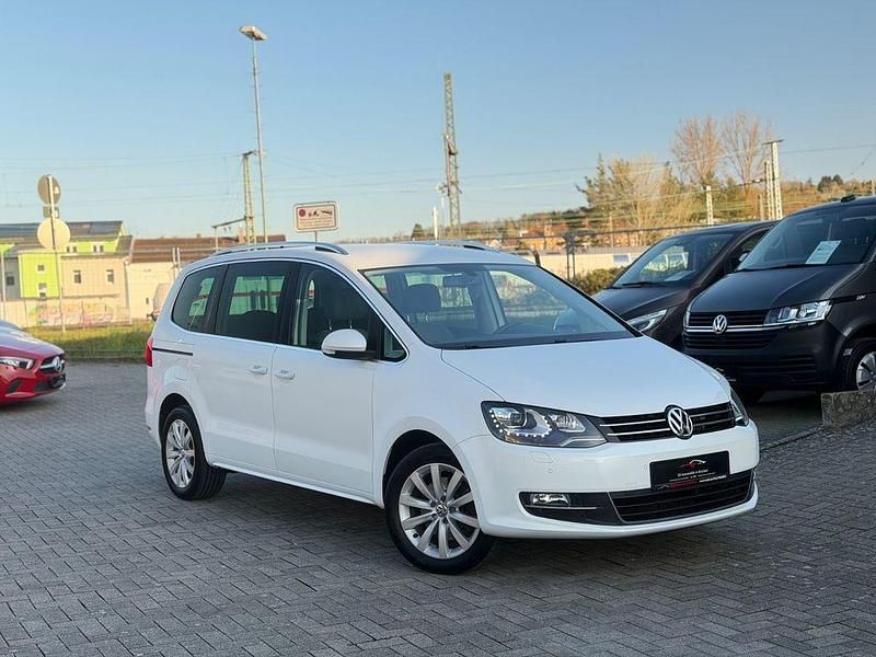 Gebraucht VW Sharan Highline 177 PS (130 kW) 2014 Weiß Van / Kleinbus