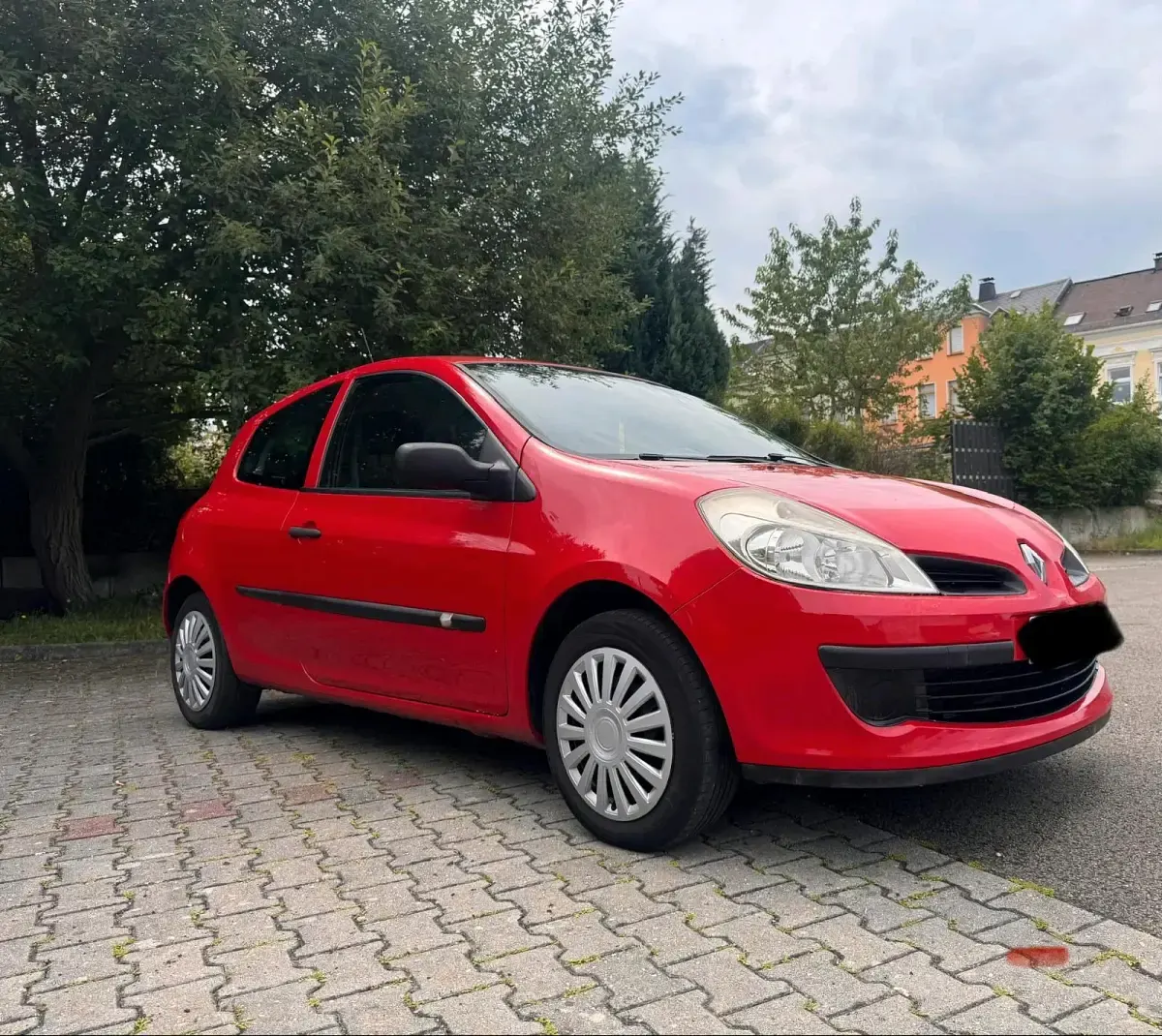 Gebraucht Renault Clio III 65 PS (47 kW) 2006 Rot Kleinwagen