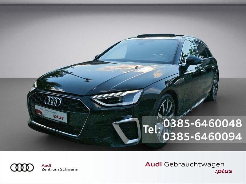 Schwarz metallic Gebraucht 2023 Audi A4 S-Line Kombi | 37.990 € (Fairer Preis) - Bild 1/4