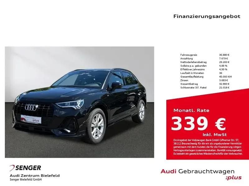 Schwarz Gebraucht 2022 Audi Q3 S-Line SUV | 36.880 € (Fairer Preis) - Bild 1/1