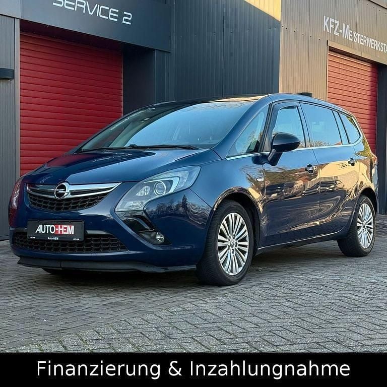 Blau Gebraucht 2015 Opel Zafira Tourer Innovation Van / Kleinbus | 5.990 € (Superpreis) - Bild 1/4