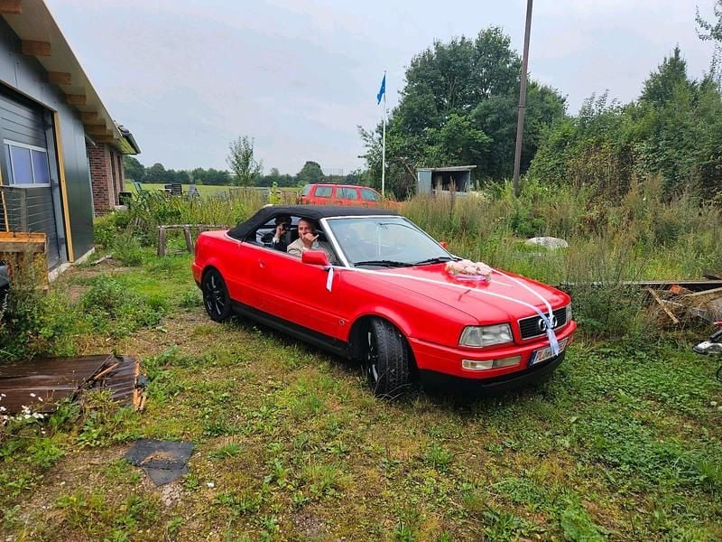 Gebraucht Audi Cabriolet 135 PS (99 kW) 1992 Rot Cabrio