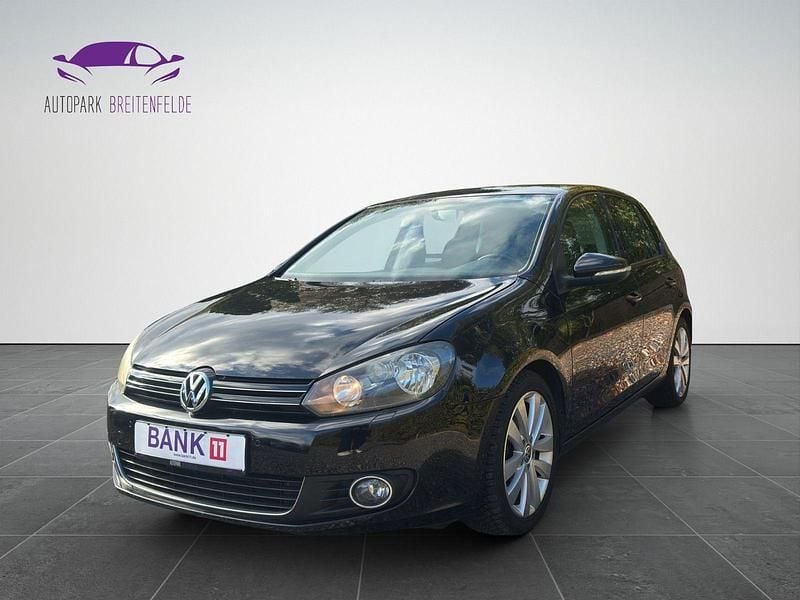 Schwarz Gebraucht 2009 VW Golf VI Highline Kleinwagen | 6.999 € (Fairer Preis) - Bild 1/4