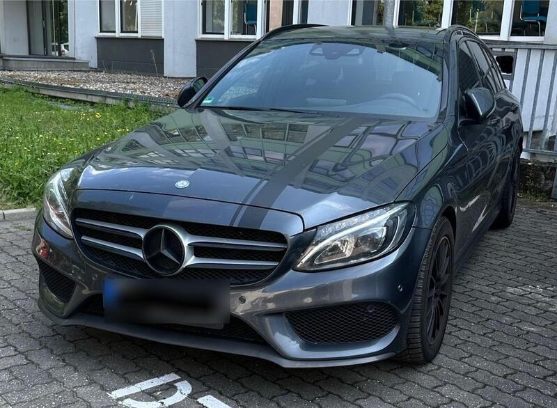 Grau Gebraucht 2014 Mercedes C250 AMG line Kombi | 14.500 € (Guter Preis) - Bild 1/4