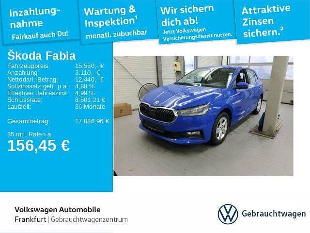Gebraucht Skoda Fabia Style 95 PS (69 kW) 2023 Blau Kleinwagen