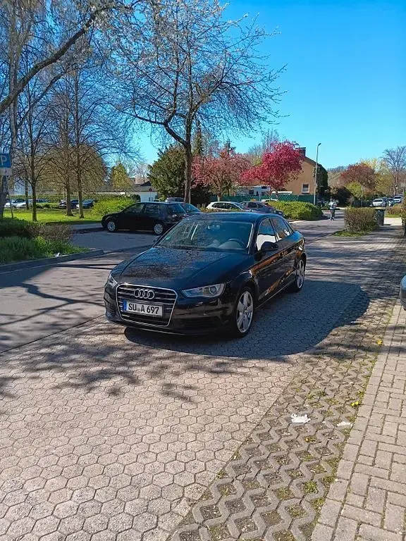 Używany Audi A3 Design 110 KM (80 kW) 2016 Czarny Sedan/Limuzyna