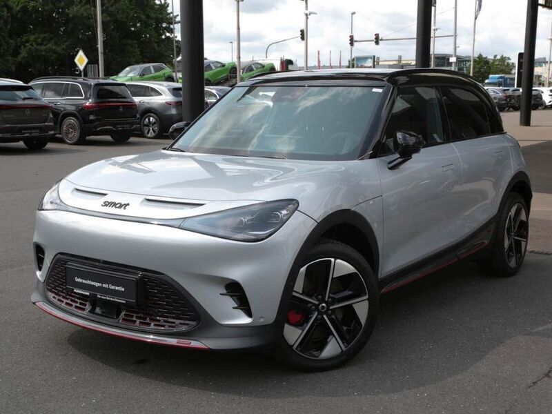 Silber Gebraucht 2024 Smart #1 Brabus SUV | 34.830 € (Fairer Preis) - Bild 1/4