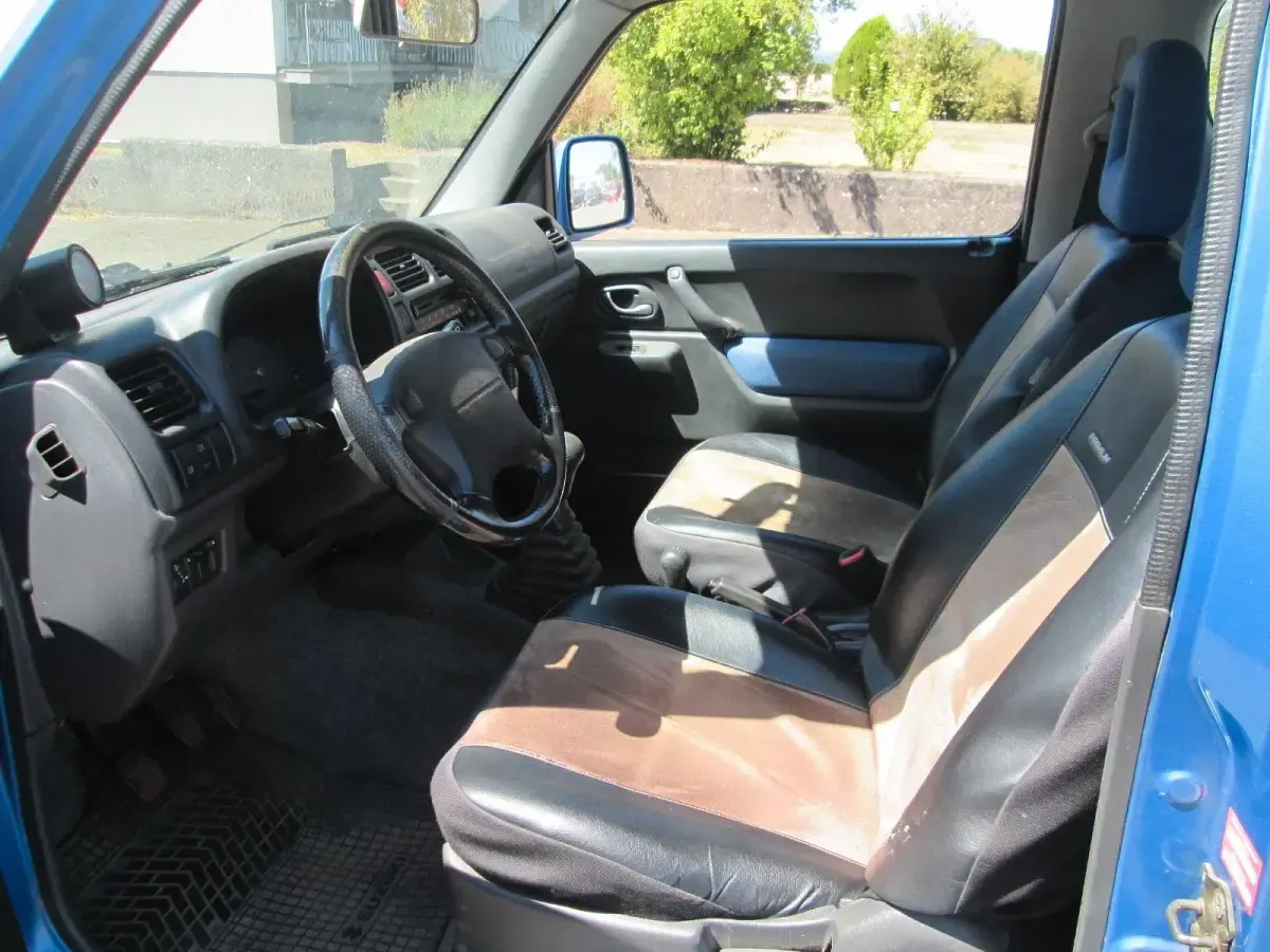 Gebraucht Suzuki Jimny 80 PS (58 kW) 2002 Blau SUV