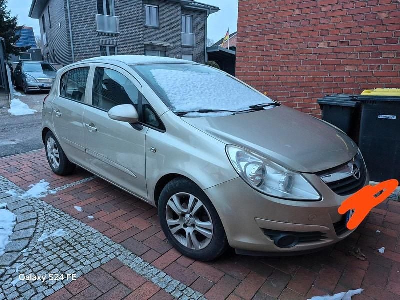 Gold Gebraucht 2008 Opel Corsa Kleinwagen | 650 € (Superpreis) - Bild 1/4
