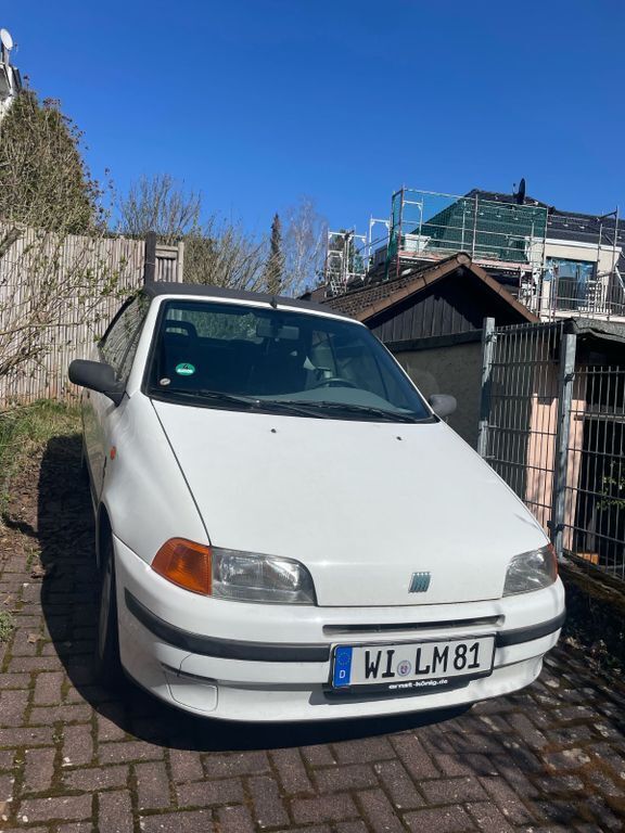Weiß Gebraucht 1994 Fiat Punto Cabriolet Cabrio | 1.000 € - Bild 1/4