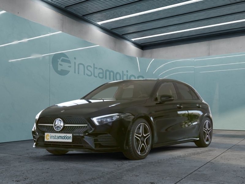 Schwarz Gebraucht 2021 Mercedes A250 Limousine | 26.470 € (Fairer Preis) - Bild 1/3