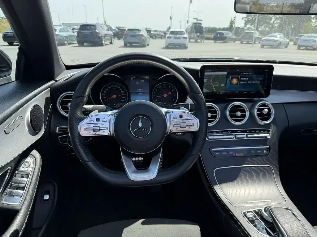 Gebraucht Mercedes C200 AMG line 184 PS (135 kW) 2018 Grau Cabrio